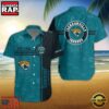 NFL Jacksonville Jaguars Logo Team Custom Name New Design Hawaiian Shirt 3 Jacksonville Jaguars NFL Logo Pattern Custom Hawaiian Shirt