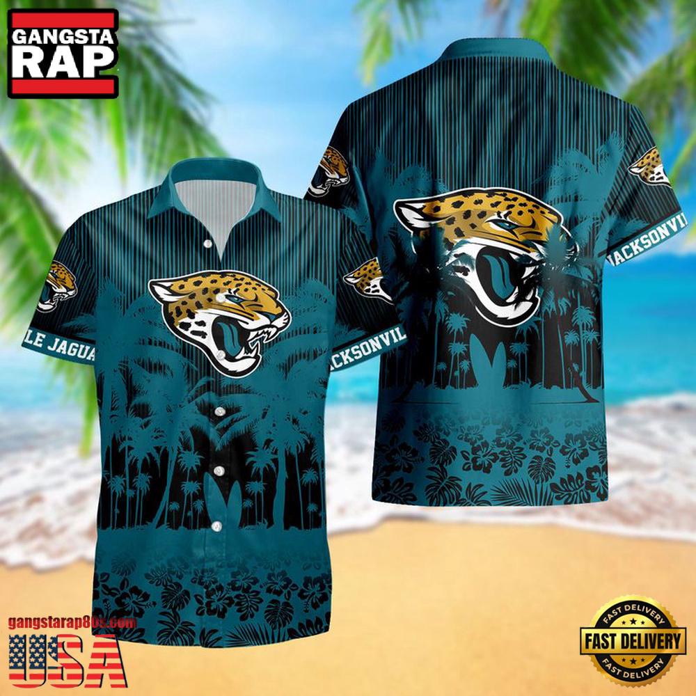 Jacksonville Jaguars Palm Tree Garden Pattern Hawaii Shirt
