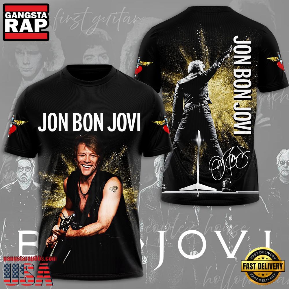 Jon Bon Jovi Signatures T-Shirt