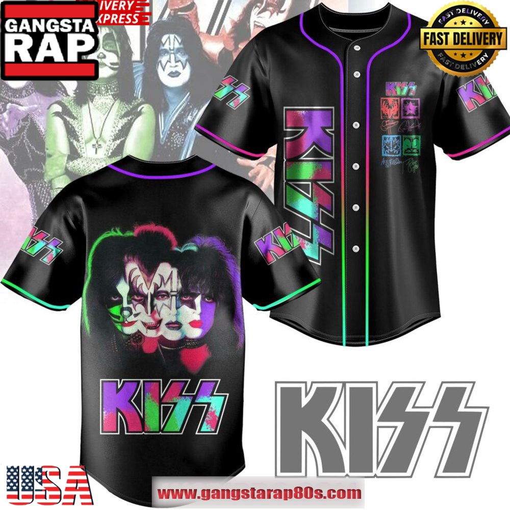 KISS Band Limited Edition Baseball Jersey
