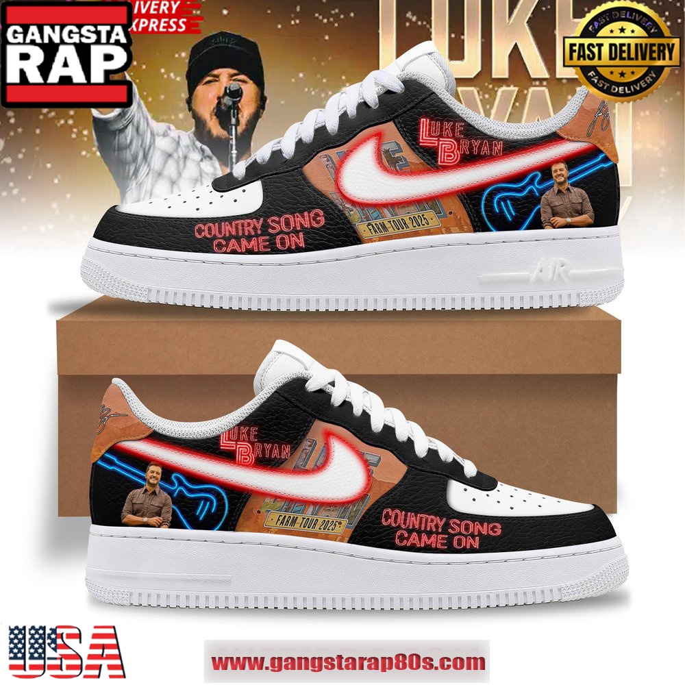 Luke Bryan Country Song Came On Limited Running Sneakers Shoes Air Force 1 Luke Bryan Country Song Came On Limited Running Sneakers Shoes Air Force 1