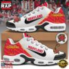 NCAA Custom Name Maryland Football Mascot Symbol Air Max Plus Shoes Running Sneakers 2 Maryland Football Mascot Symbol Custom Air Max Plus Shoes