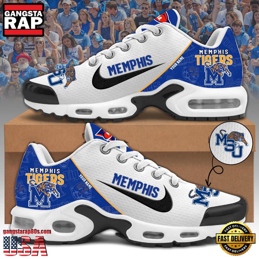Memphis Tigers Football Mascot Symbol Custom Air Max Plus Shoes