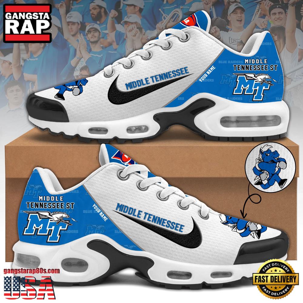 Middle Tennessee St Football Mascot Symbol Custom Air Max Plus Shoes