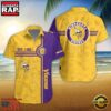 Minnesota Vikings NFL Logo Pattern Custom Hawaiian Shirt