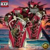 MLB Arizona Diamondbacks Flower Tropical Aloha Hawaiian Button Down Shirt 5 MLB Arizona Diamondbacks Flower Tropical Aloha Hawaiian Button Down Shirt