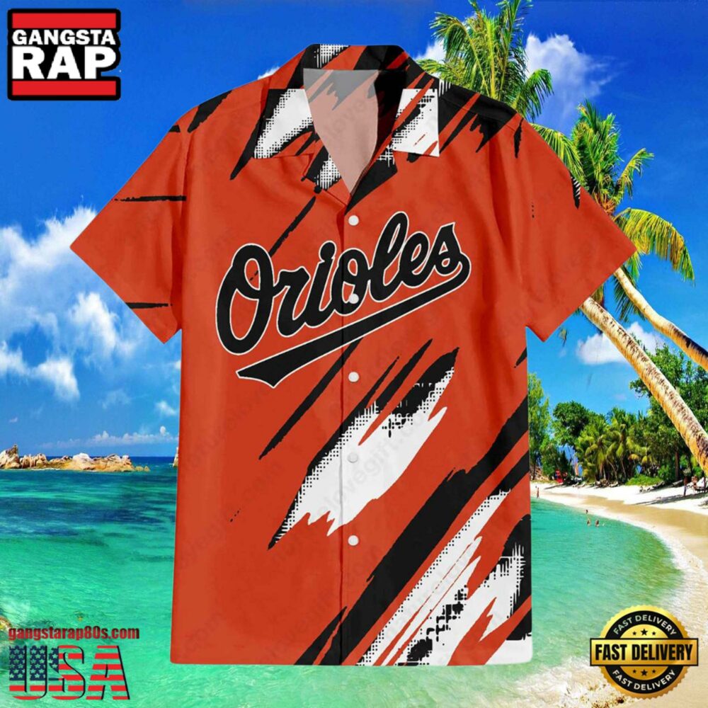 MLB Baseball Baltimore Orioles Aloha Hawaiian Shirt MLB Baseball Baltimore Orioles Aloha Hawaiian Shirt