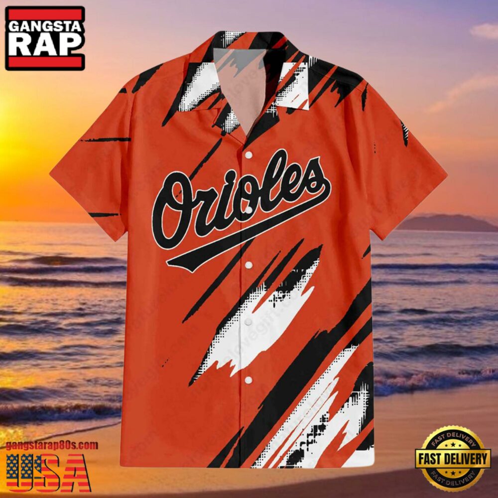 MLB Baseball Baltimore Orioles Aloha Hawaiian Shirt MLB Baseball Baltimore Orioles Aloha Hawaiian Shirt