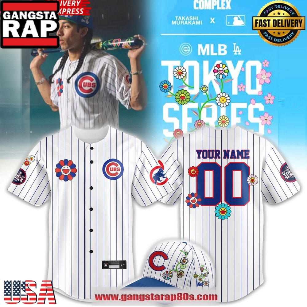 MLB Chicago Cubs World Tour Tokyo Series 2025 Baseball Jersey