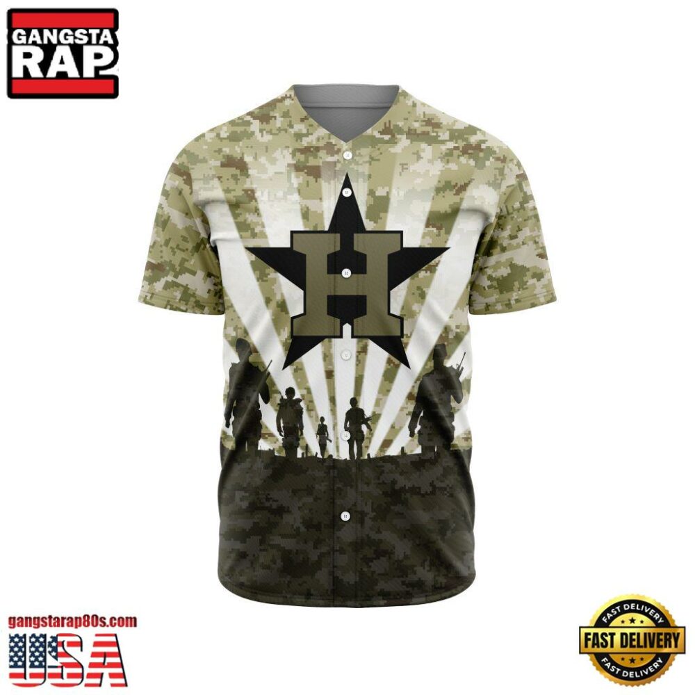 MLB Houston Astros Veterans New Design Baseball Jersey MLB Houston Astros Veterans New Design Baseball Jersey