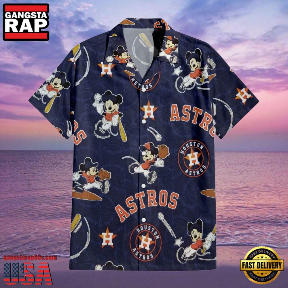 MLB Mickey Mouse Surfboard Padres Hot Summer Hawaiian Shirts