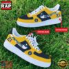 MLB Milwaukee Brewers Baseball Team Design Air Force 1 Shoes Sneaker