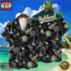 MLB Oakland Athletics Tropical Palms Black Style Hot Trending Hawaiian Shirt