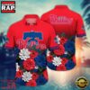 MLB Philadelphia Phillies Baseball Team Design Flower New Hawaiian Shirts