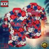MLB Philadelphia Phillies Floral Emblem Hawaiian Shirt