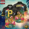 MLB Pittsburgh Pirates Flamingo Paradise Hawaiian Shirt