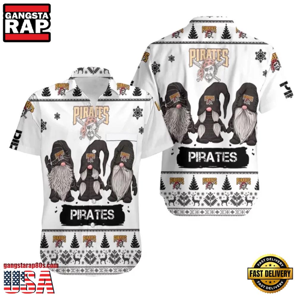 MLB Pittsburgh Pirates Holiday Gnome Aloha Hawaiian Shirt MLB Pittsburgh Pirates Holiday Gnome Aloha Hawaiian Shirt