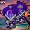 MLB Royal Rockies Garden Colorado Rockies Tropical Floral Shirt