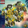 MLB San Diego Padres Jungle Parrot Aloha Hawaiian Shirt 2 MLB San Diego Padres Jungle Parrot Hawaiian Shirt