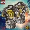 MLB San Diego Padres Monochrome Oasis Aloha Hawaiian Shirt 2 MLB San Diego Padres Monochrome Oasis Hawaiian Shirt