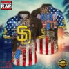 MLB San Diego Padres Red, White And Wild Aloha Hawaiian Shirt 2 MLB San Diego Padres Red, White And Wild Hawaiian Shirt