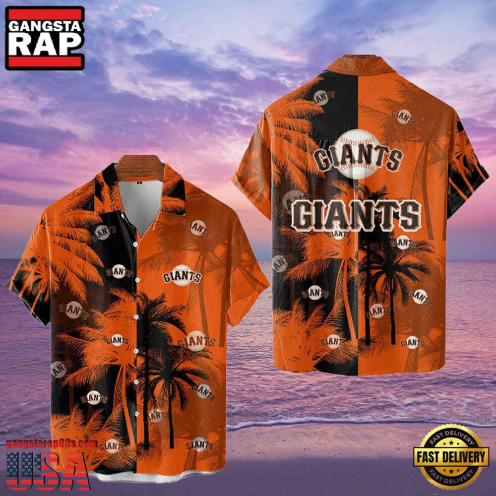 MLB San Francisco Giants Tropical Palm Trees Style Hot Trending Hawaiian Shirt