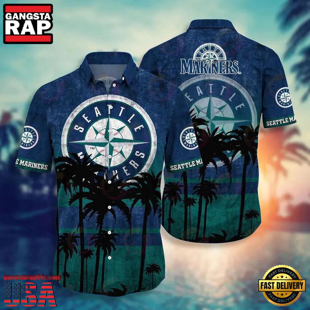 MLB Seattle Mariners Tropical Summer New Design Aloha Shirts MLB Seattle Mariners Tropical Summer New Design Aloha Shirts