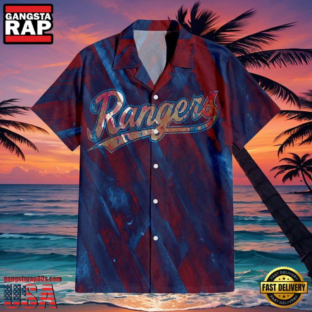 MLB Texas Rangers Baseball Vintage Style Hot Trending Hawaiian Shirt MLB Texas Rangers Baseball Vintage Style Hot Trending Hawaiian Shirt