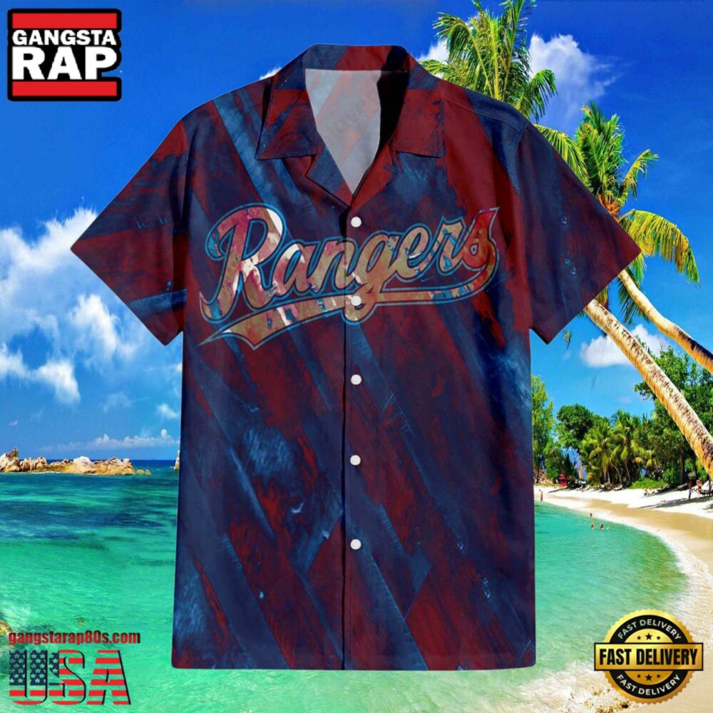 MLB Texas Rangers Baseball Vintage Style Hot Trending Hawaiian Shirt
