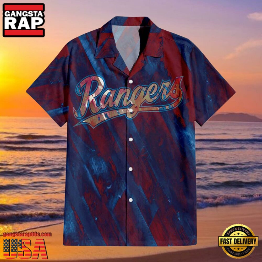 MLB Texas Rangers Baseball Vintage Style Hot Trending Hawaiian Shirt MLB Texas Rangers Baseball Vintage Style Hot Trending Hawaiian Shirt