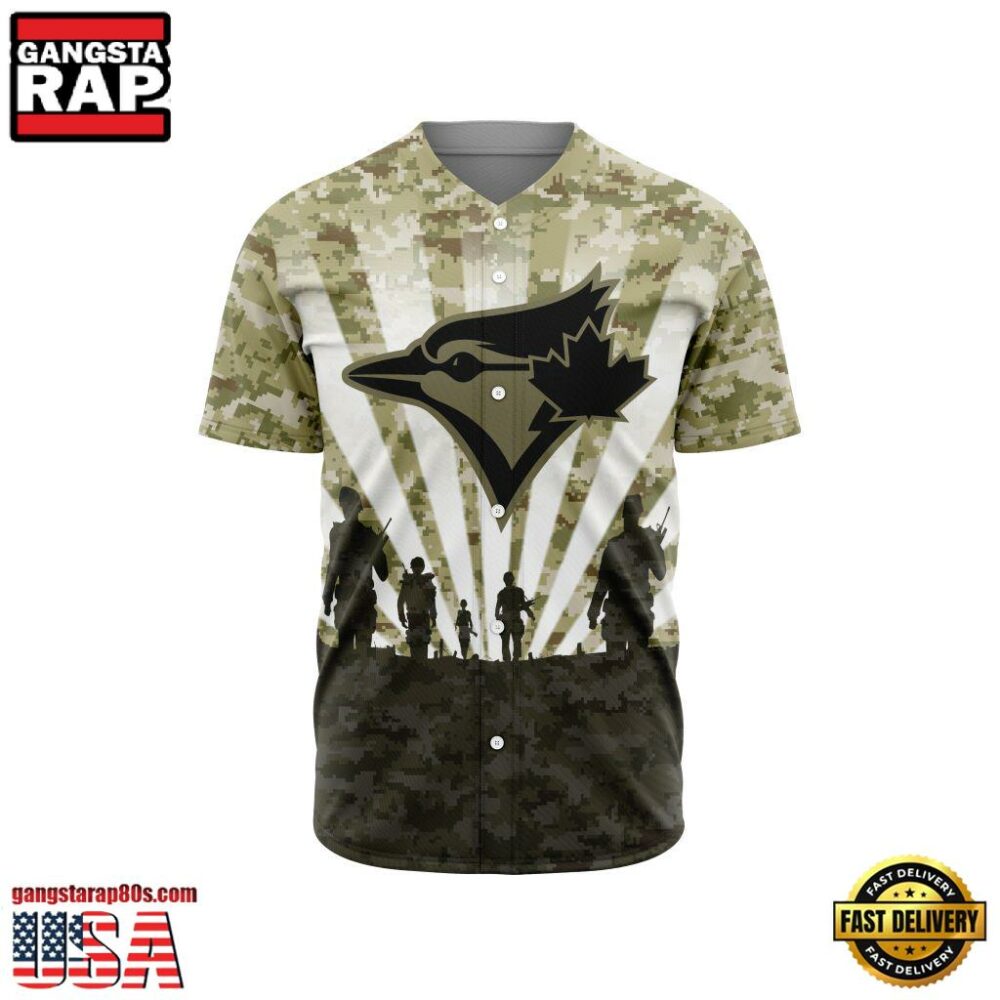 MLB Toronto Blue Jays Veterans New Design Baseball Jersey MLB Toronto Blue Jays Veterans New Design Baseball Jersey