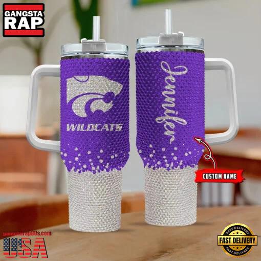 NCAA Kansas State Wildcats Personalized Stanley Diamond Tumbler 40oz
