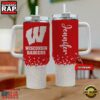 NCAA Wisconsin Badgers Custom Name Stanley Diamond Tumbler 40oz 3 NCAA Wisconsin Badgers Personalized Stanley Diamond Tumbler 40oz