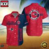 New England Patriots NFL Logo Pattern Custom Hawaiian Shirt