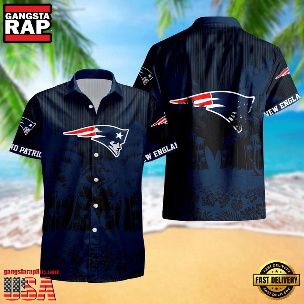 NFL New England Patriots New Design Aloha Hawaii Shirt NFL New England Patriots New Design Aloha Hawaii Shirt