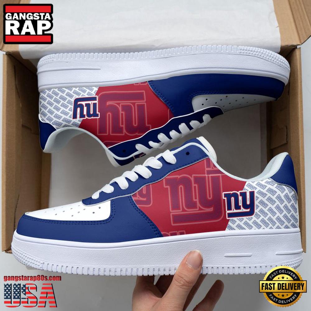 New York Giants Basic Pattern Football NFL Team Air Force 1 Shoes