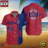 NFL New York Giants Logo Team Custom Name New Design Hawaiian Shirt 3 New York Giants NFL Logo Pattern Custom Hawaiian Shirt