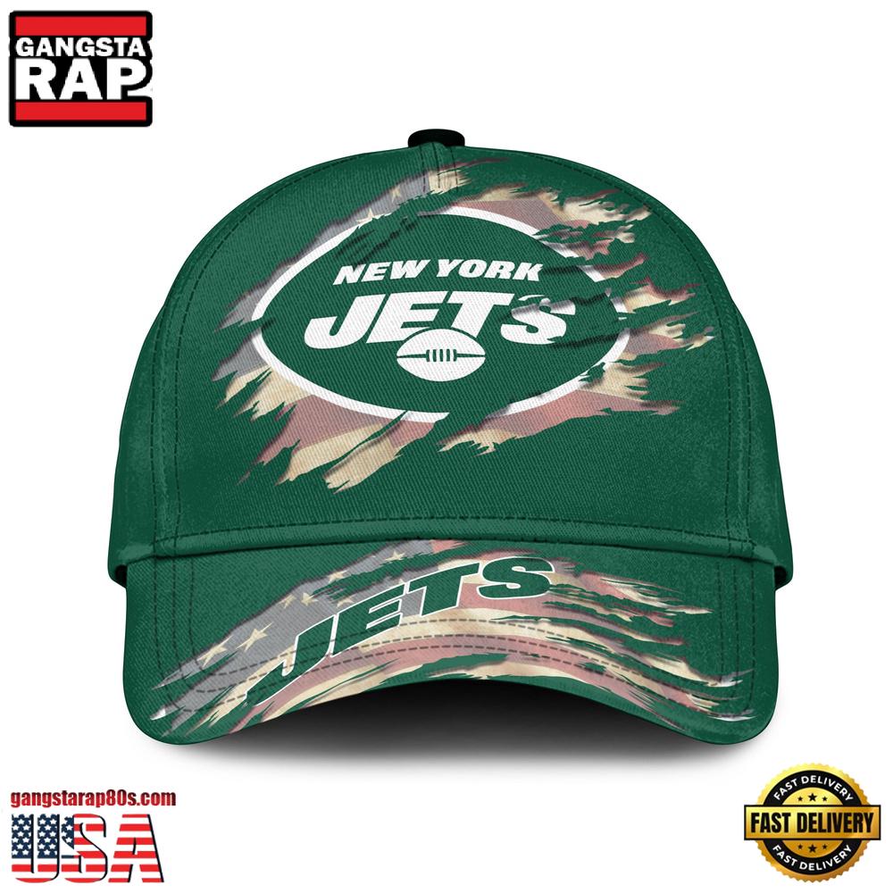 New York Jets American Flag Baseball Cap