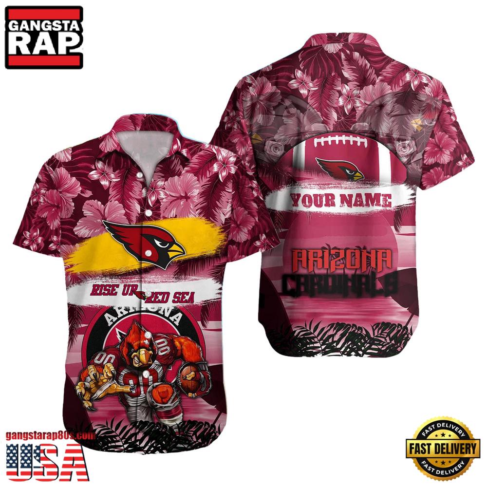 NFL Arizona Cardinals Mascot Football Hawaiian Shirt
