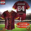 NFL Arizona Cardinals Personalized Baseball Jersey, Football Team Design Jersey Shirt