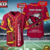 NFL Arizona Cardinals Team Logo Litmited Edition Baseball Jersey