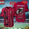 NFL Atlanta Falcons Team Logo Litmited Edition Baseball Jersey