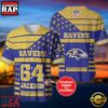 NFL Baltimore Ravens Custom Name Number Name Number American Flag Baseball Jersey Shirt 2 NFL Baltimore Ravens Personalized American Flag Baseball Jersey