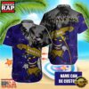 NFL Baltimore Ravens Retro Custom Name Aloha Hawaiian Shirts 3 NFL Baltimore Ravens Retro Custom Name Hawaiian Shirts