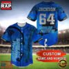 NFL Carolina Panthers Custom Name Number Name Number Baseball Jersey Shirt 3 NFL Carolina Panthers Personalized Baseball Jersey, Football Team Design Jersey Shirt