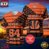 NFL Cincinnati Bengals Personalized American Flag Baseball Jersey