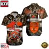 NFL Cleveland Browns Mascot Football Aloha Hawaiian Shirt 3 NFL Cleveland Browns Mascot Football Hawaiian Shirt
