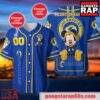 NFL Custom Name Number Disney Mickey LA Rams Baseball Jersey Shirt