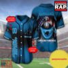 NFL Custom Name Number Metallica Band Carolina Panthers Flag America Baseball Jersey Shirt