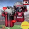 NFL Custom Name Number Metallica Band Kansas City Chiefs Flag America Baseball Jersey Shirt